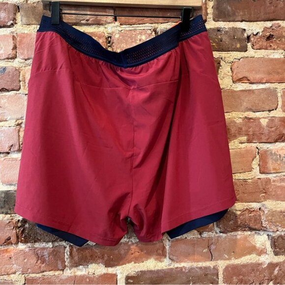 Rhone Swift Short 4 inch Lined Size XL Firelight Athletic - Picture 6 of 10